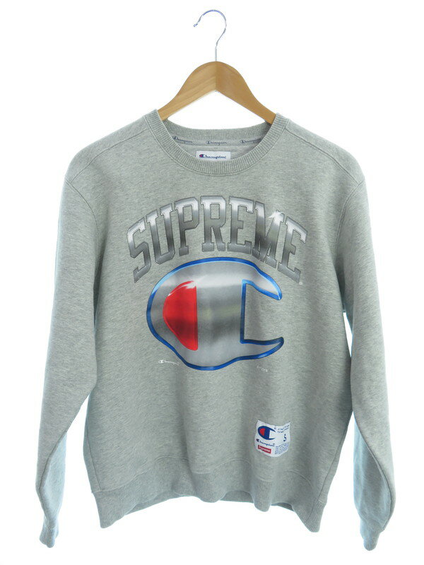 【Supreme】【チャンピオン】【CHROME CREWNECK