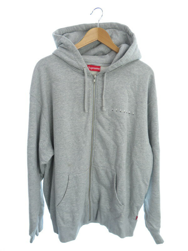 【Supreme】【Globe Zip Up Hooded Sweatshirt】シュプリーム