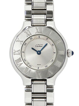 【Cartier】【電池交換済】カルティエ『マスト21 ヴァンティアン』W10109T2 レディース クォーツ 1ヶ月保証【中古】