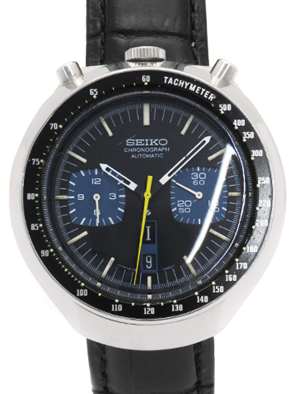 SEIKO】【アンティーク】【Cal.6138B】【ツノ】【黒馬】【OH済