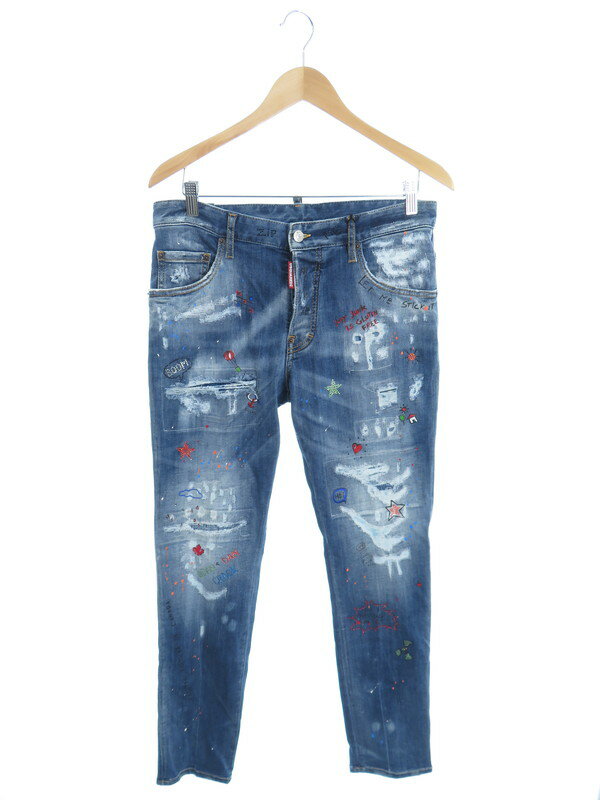 DSQUARED2】【Skater Jean】【イタリア製】ディースクエアード DSQUARED2】【Skater Jean】【イタリア製】ディースクエアード