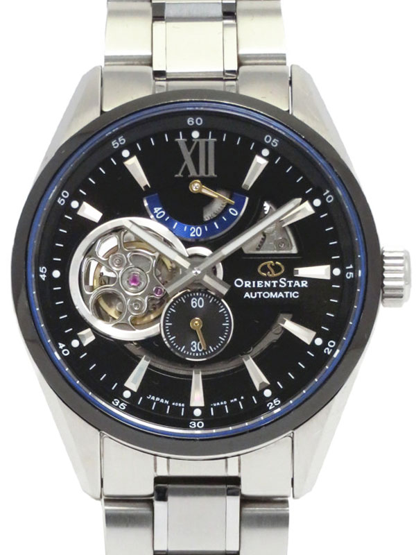 【ORIENT】【裏スケ】【EPSON】オリエント『オリエントスター パワーリザーブ』40S6-UAC0 メンズ 自動巻き 1週間保証【中古】のサムネイル