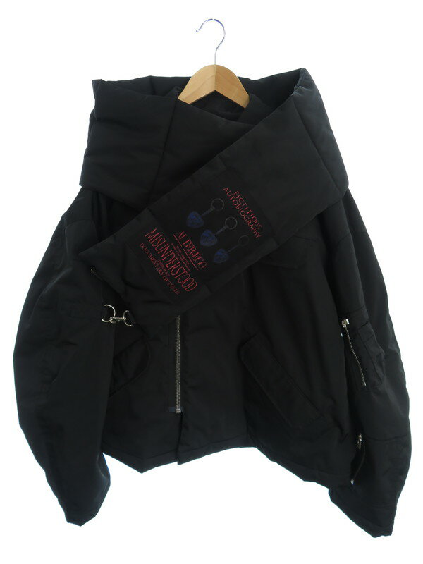 YUKI HASHIMOTO】『スカーフ付きボンバージャケット size48』202 YUKI HASHIMOTO】『スカーフ付きボンバージャケット size48』202