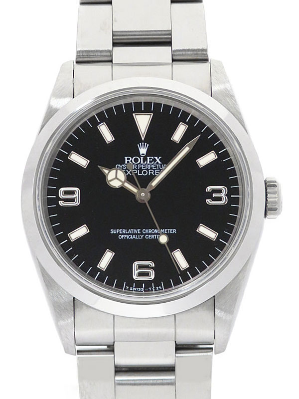 【ROLEX】ロレックス『エクスプローラー1』14270 T番’96年頃製 メンズ 自動巻き 12ヶ月保証【中古】