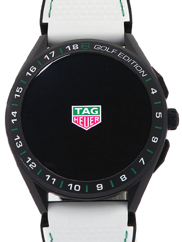 【TAG Heuer】タグホイヤー『コネクテッド ゴルフ エディション』SBG8A82.EB0206 メンズ スマートウォッチ 1週間保証【中古】