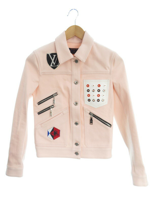 Louis Vuitton】ルイヴィトン『アップリケロゴ デニムジャケット Louis Vuitton】ルイヴィトン『アップリケロゴ デニムジャケット