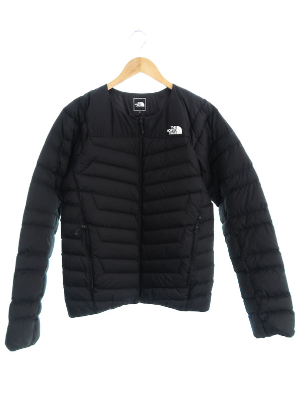 【THE NORTH FACE】ザノースフェイス『サンダーラウンドネックジャケット sizeM』NY32013 メンズ ダウンジャケット 1週間保証【中古】