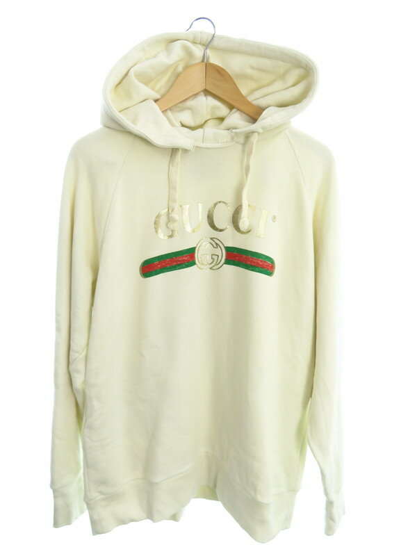 GUCCI】グッチ『ロゴ プルオーバーパーカー sizeM』457931 X5N71 GUCCI】グッチ『ロゴ プルオーバーパーカー sizeM』457931 X5N71