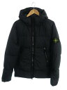 【STONE ISLAND】ストーンアイランド『ガーメントダイ クリンクル レップス ニューヨーク ダウン sizeM』751540123 21AW メンズ ジャケット 1週間保証【中古】