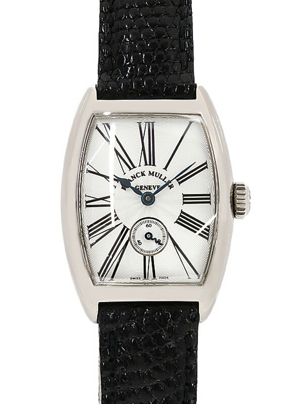 【FRANCK MULLER】フランクミュラー『トノーカーベックス』1750S6 レディース 手巻き 3ヶ月保証【中古】