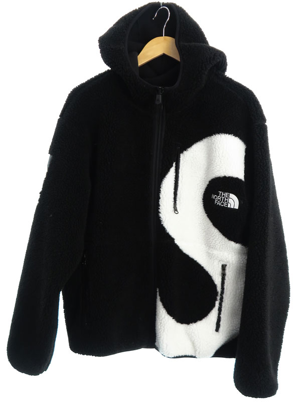 【Supreme】シュプリーム『ノースフェイス S Logo Hooded Fleece Jacket sizeM』NT62004I メンズ フリースジャケット 1週間保証【中古】