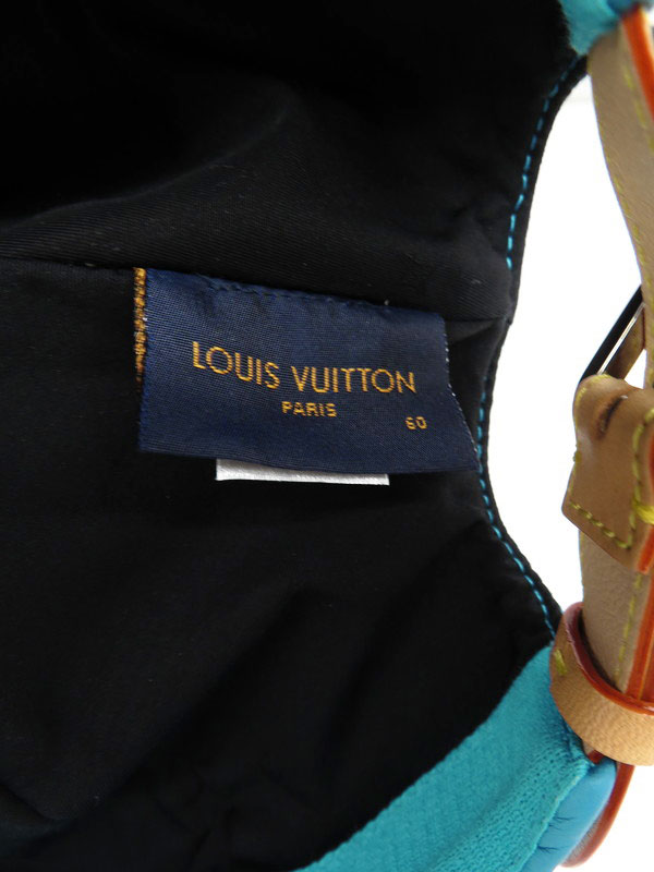 【Louis Vuitton】ルイヴィトン『1.1 モノグラム レザー キャスケット size60』MP2608 メンズ レディース 帽子 1週間保証【中古】