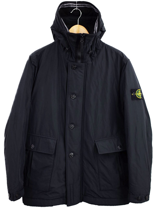 【STONE ISLAND】ストーンアイランド『ポリエステル ナイロン プリマロフト フーデッド ジャケット sizeL』711540626