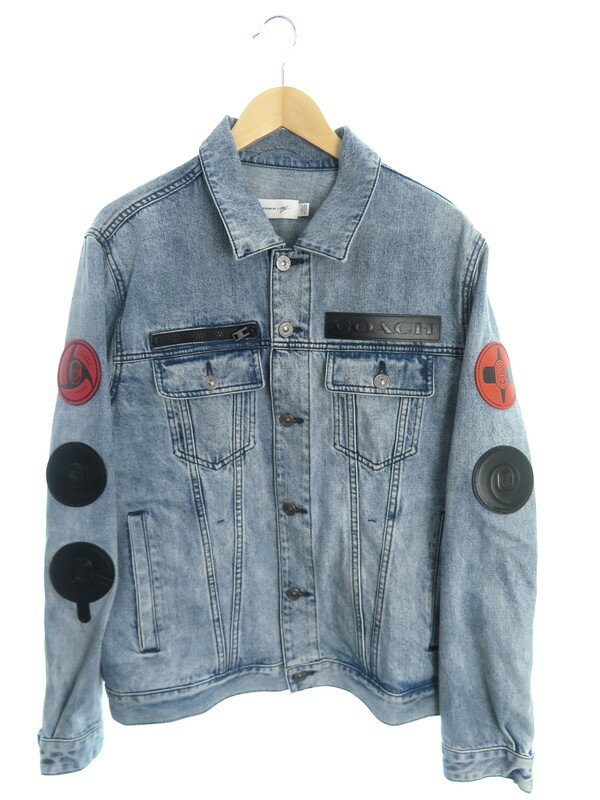 COACH】コーチ『MBJ ナルト デニムジャケット sizeL』7373 COACH】コーチ『MBJ ナルト デニムジャケット sizeL』7373