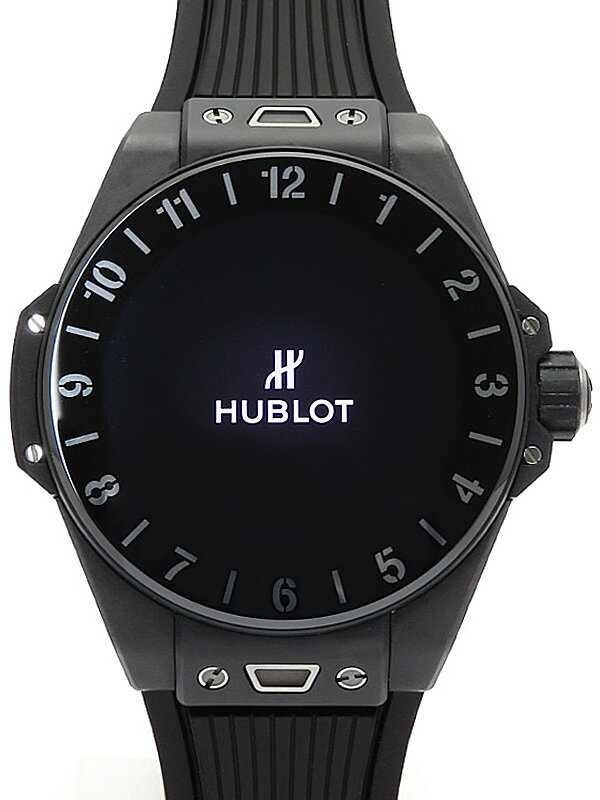 【HUBLOT】ウブロ『ビッグバン e ブラックセラミック』440.CI.1100.RX メンズ スマートウォッチ 1週間保証【中古】