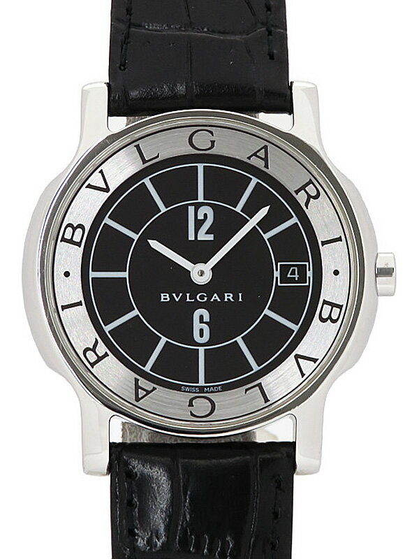 【BVLGARI】ブルガリ『ソロテンポ』ST35S メンズ クォーツ 1週間