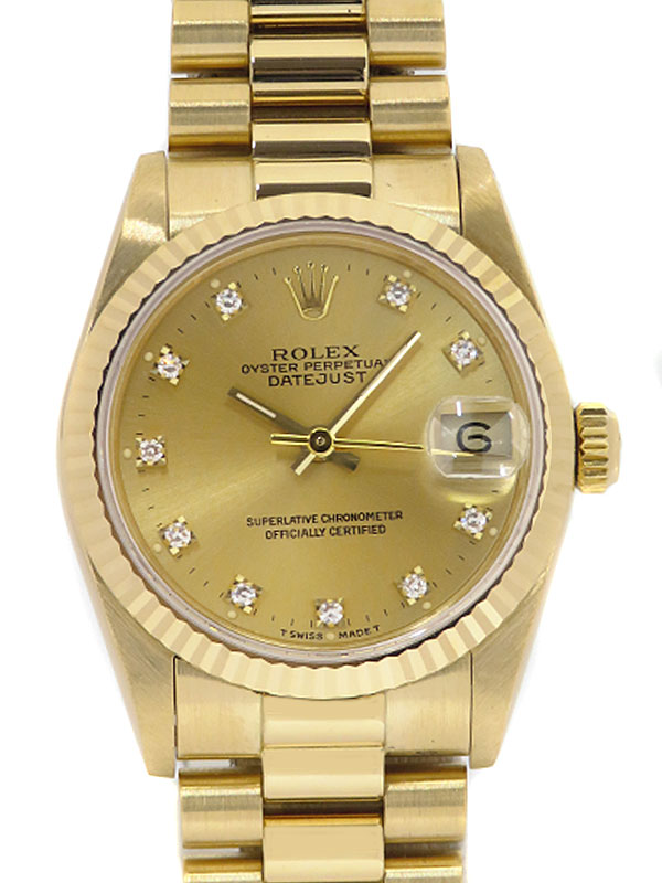 ロレックス デイトジャスト 68278系の価格一覧 - 腕時計投資.com