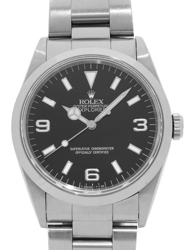 【ROLEX】ロレックス『エクスプローラー1』14270 T番’96年頃製 メンズ 自動巻き 12ヶ月保証【中古】