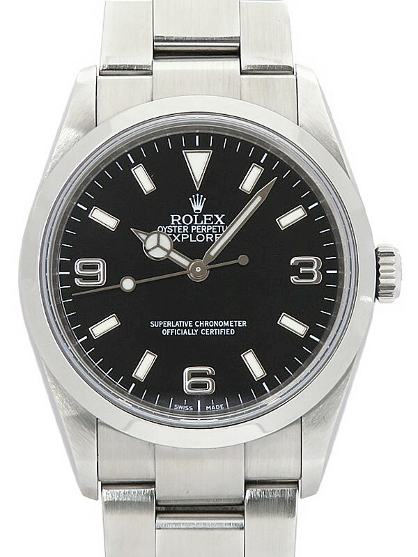 【ROLEX】ロレックス『エクスプローラー1』114270 M番’07年頃製 メンズ 自動巻き 12ヶ月保証【中古】