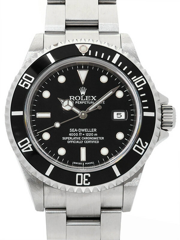 【ROLEX】ロレックス『シードゥエラー』16600 Z番’06年頃製 メンズ 自動巻き 12ヶ月保証【中古】