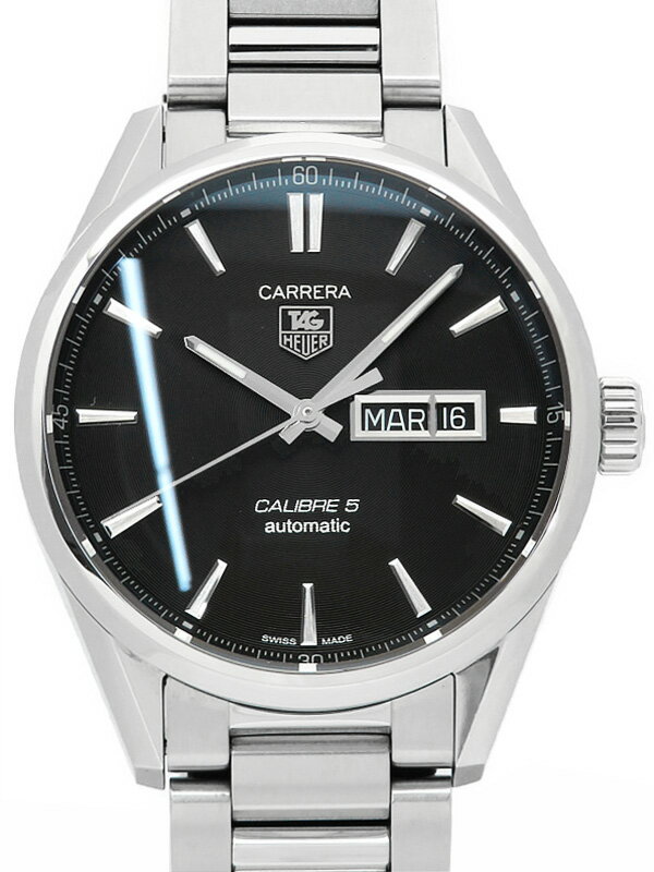 【TAG Heuer】タグホイヤー『カレラ キャリバー5 デイデイト』WAR201A.BA0723 メンズ 自動巻き 3ヶ月保証【中古】