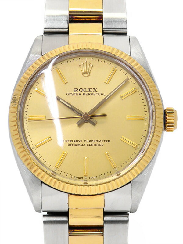 【ROLEX】ロレックス『オイスターパーペチュアルデイト』1005 961****番’86年頃製 メンズ 自動巻き 1ヶ月保証【中古】