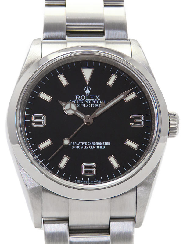 【ROLEX】ロレックス『エクスプローラー1』114270 M番’07年頃製 メンズ 自動巻き 12ヶ月保証【中古】