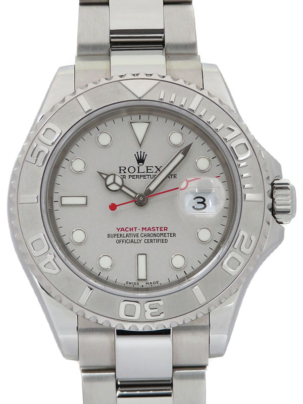 【ROLEX】ロレックス『ヨットマスターロレジウム』16622 F番’04年頃製 メンズ 自動巻き 12ヶ月保証【中古】