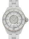 【CHANEL】シャネル『J12 ホワイトセラミック ダイヤ 33mm』H2123 レディース クォ ...