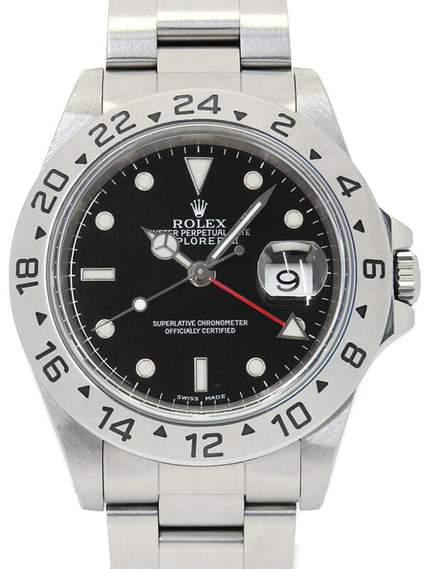 【ROLEX】ロレックス『エクスプローラー2』16570 A番’99年頃製 メンズ 自動巻き 12ヶ月保証【中古】