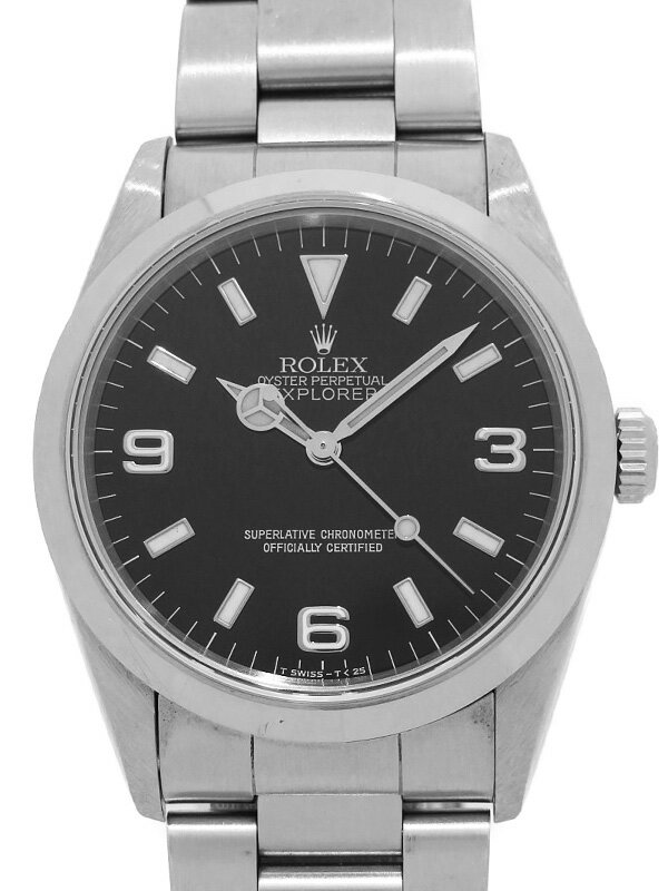 【ROLEX】ロレックス『エクスプローラー1』14270 U番’97年頃製 メンズ 自動巻き 12ヶ月保証【中古】