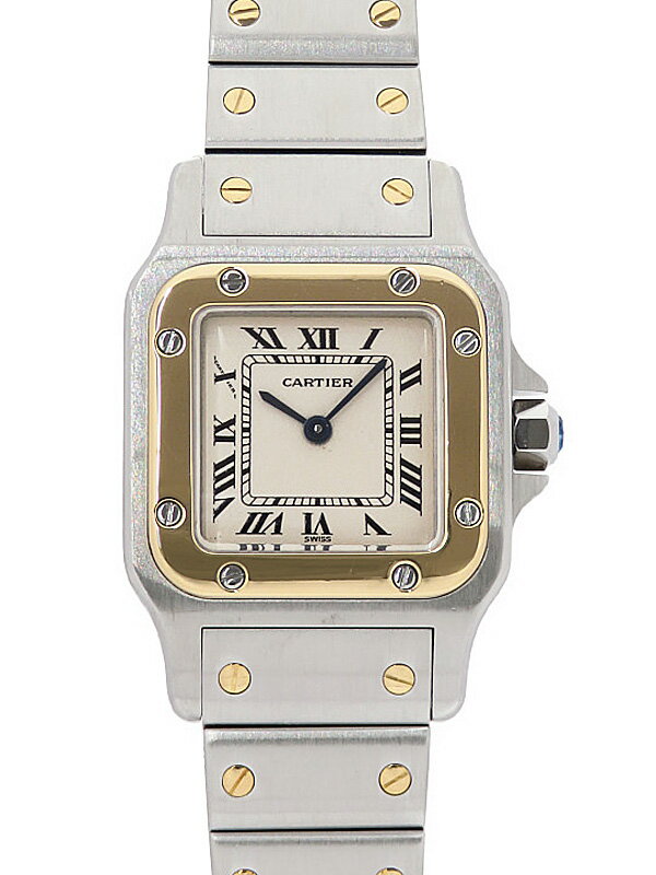 【Cartier】カルティエ『サントスガルべ SM』W20012C4 レディース クォーツ 3ヶ月保証【中古】のサムネイル