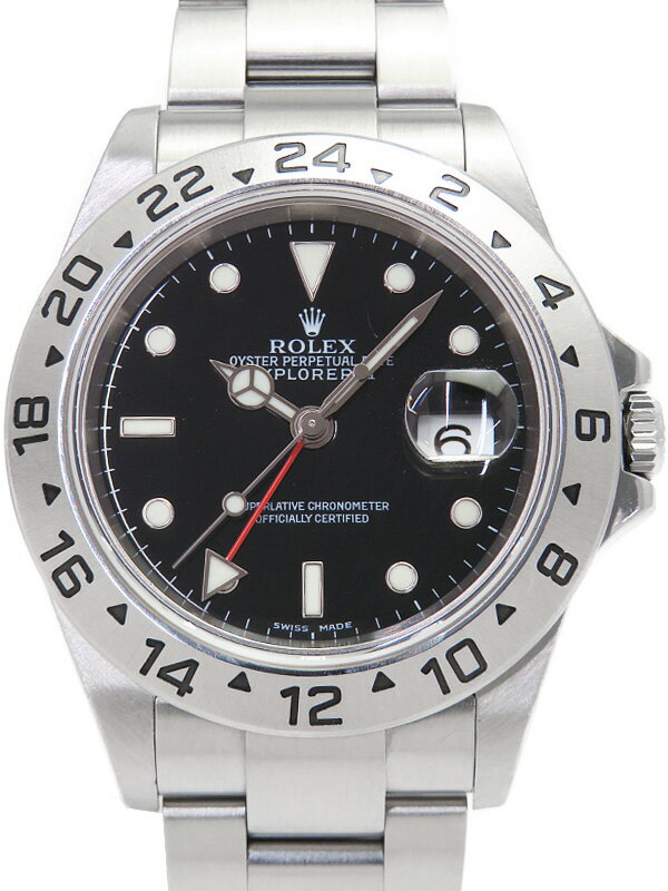 【ROLEX】ロレックス『エクスプローラー2』16570 F番’04年頃製 メンズ 自動巻き 12ヶ月保証【中古】