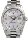 【ROLEX】ロレックス『デイデイト 10Pダイヤ』18239A E番’90年頃製 メンズ 自動巻き 12ヶ月保証【中古】