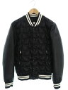 【MONCLER】モンクレール『AUBURN レザー切替 ダウンジャケット size1』B20914 ...