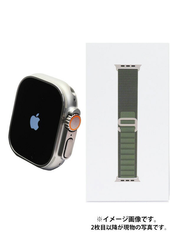 【Apple】アップル『Apple Watch Series ULTRA アップルウォッチ ウルトラ GPS+Cellularモデル 49mm』MNHJ3J/A メンズ スマートウォッチ 1週間保証【中古】
