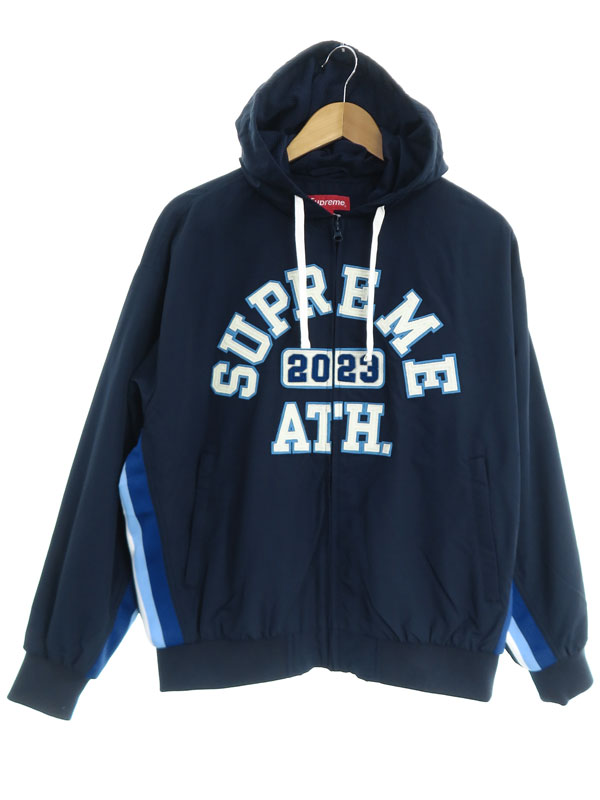 【Supreme】シュプリーム『Applique Hooded Track Jacket Pants sizeS』23SS メンズ セットアップ 1週間保証【中古】