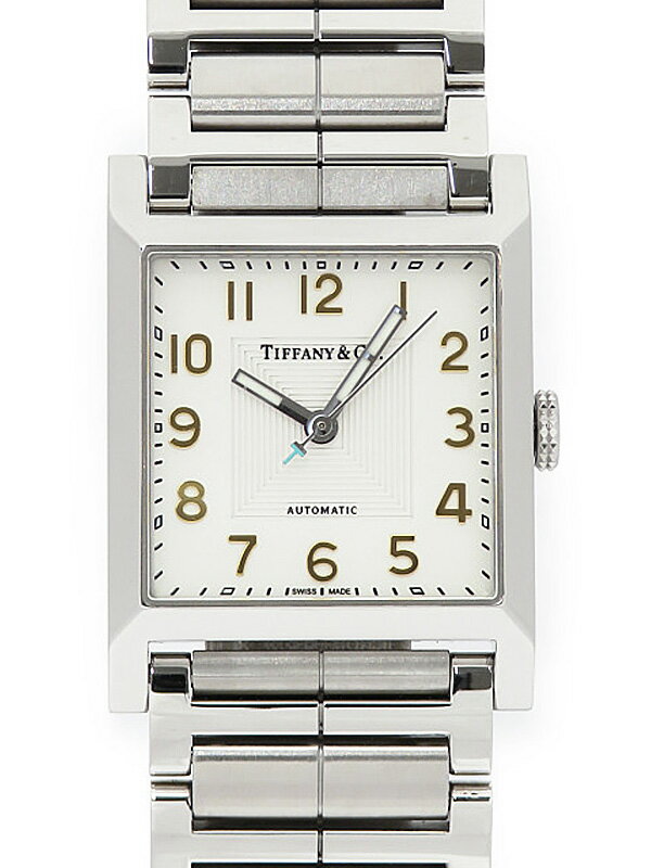 TIFFANY&Co.】ティファニー『メイカーズ27mm スクエアウォッチ TIFFANY&Co.】ティファニー『メイカーズ27mm スクエアウォッチ