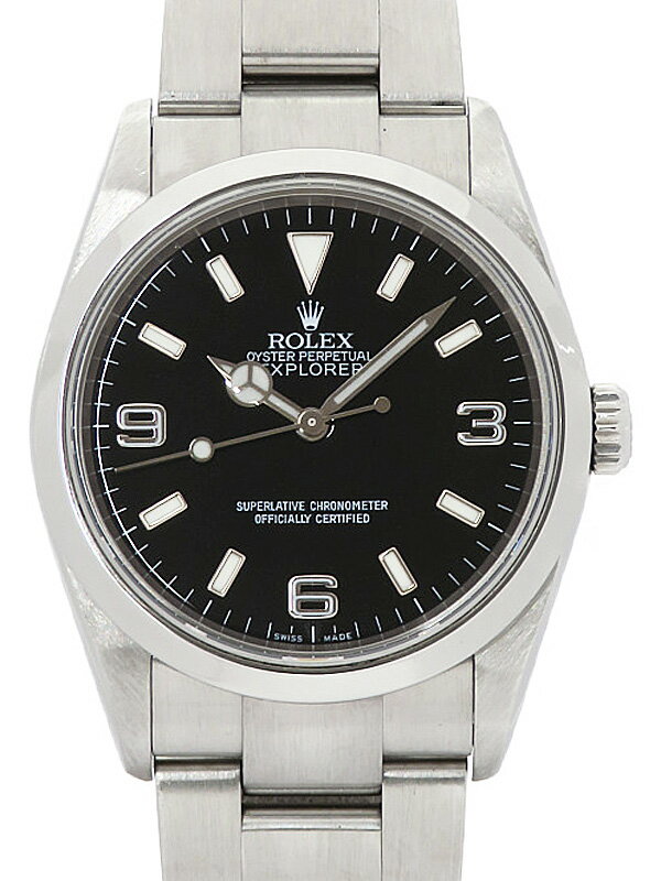 【ROLEX】ロレックス『エクスプローラー1』114270 Z番’06年頃製 メンズ 自動巻き 12ヶ月保証【中古】