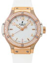 【HUBLOT】ウブロ『ビッグバン ベゼルダイヤ』361.PE.2010.RW.1104 レディース ...