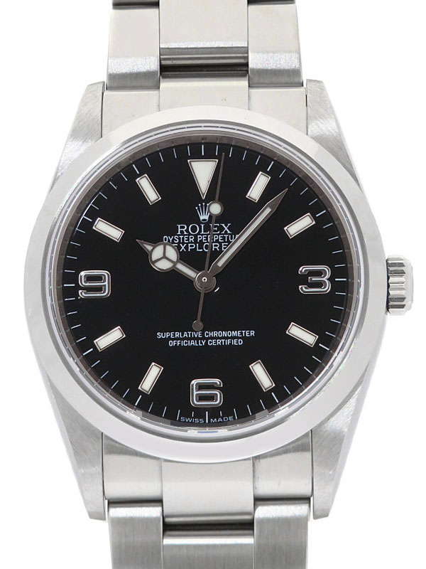 【ROLEX】ロレックス『エクスプローラー1』114270 M番’07年頃製 メンズ 自動巻き 12ヶ月保証【中古】