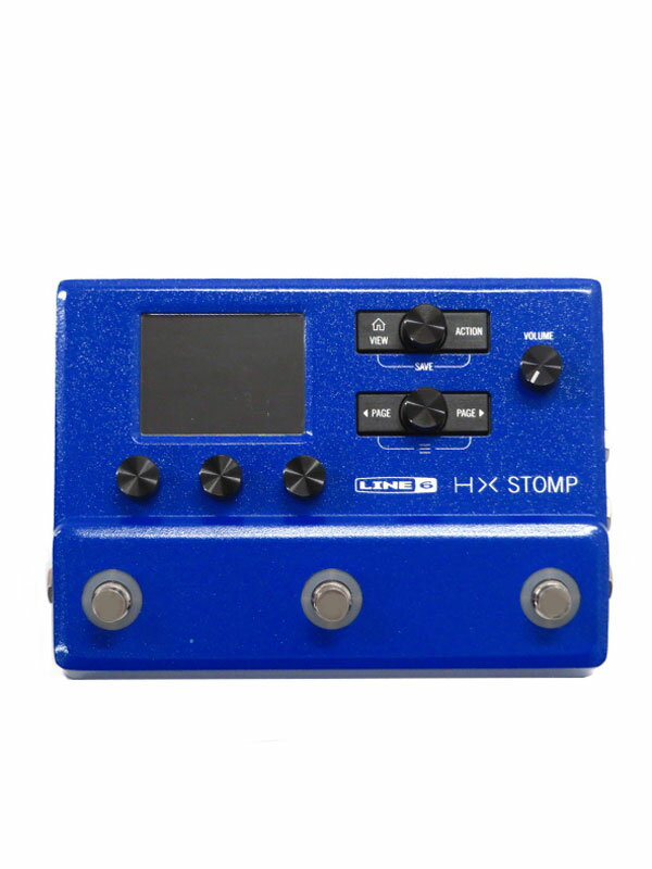 LINE6】ライン6『マルチエフェクター』HX STOMP Limited Blue 1 LINE6】ライン6『マルチエフェクター』HX STOMP Limited Blue 1