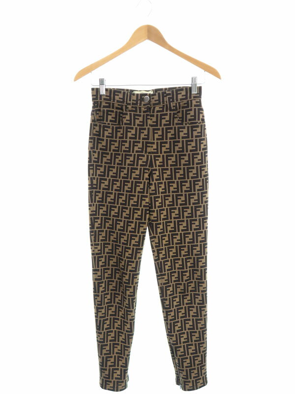 FENDI】フェンディ『FFロゴ ズッカ柄 パンツ size40』FR6194 FENDI】フェンディ『FFロゴ ズッカ柄 パンツ size40』FR6194