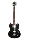 【Gibson】ギブソン『エレキベース』SG Reissue Bass 2006年製 1週間保証【中古】 名　称 エレキベース 型　番 SG Reissue Bass 年　式 2006年製 種　類 エレキベース 材　質 ボディ：マホガニー ネック：マホガニー フィンガーボード：ローズウッド ピックアップ：オリジナルピックアップ 重　量 約3.90kg ギャランティー なし 付属品 オリジナルハードケース 保証期間 1週間保証 ランク BC品 状　態 【ネック】：ストレート 【フレット】：7割程度 【ロッド】：余裕あり 【ナット幅】：約41.0mm ボディなどにキズ、スレ、小打痕が多数見られます。 メタルパーツにくすみ、腐食が見られます。 付属ハードケースに劣化、傷みが見られます。 その他、プレイヤーズコンディションには特に目立った問題はありません。