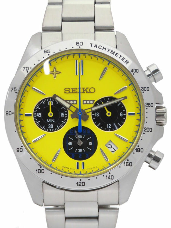 【SEIKO】セイコー『IEI 923形 ドクターイエロー運行 20周年記念ウォッチ』8T63-01E0 メンズ クォーツ 1ヶ月保証【中古】のサムネイル