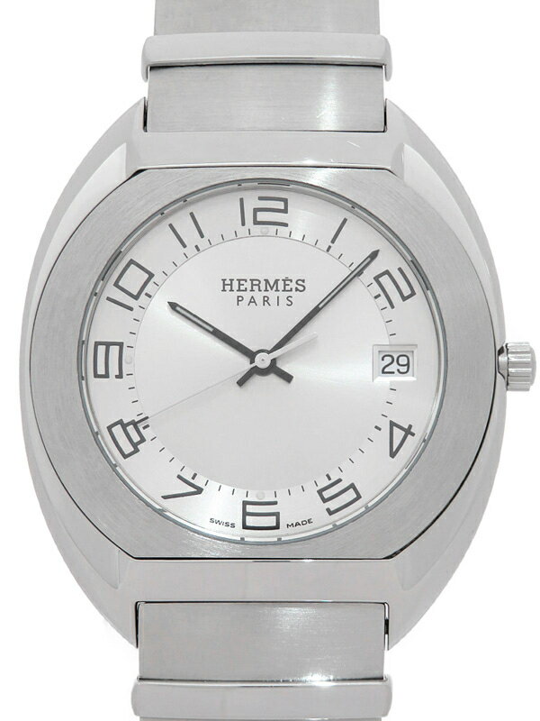 販売するHERMES(エルメス) 腕時計■美品 エスパス ES2.710 メンズ シルバー その他
