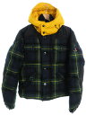 【MONCLER】モンクレール『DEFENSE チェック 切替 ダウンジャケット size2』920 ...