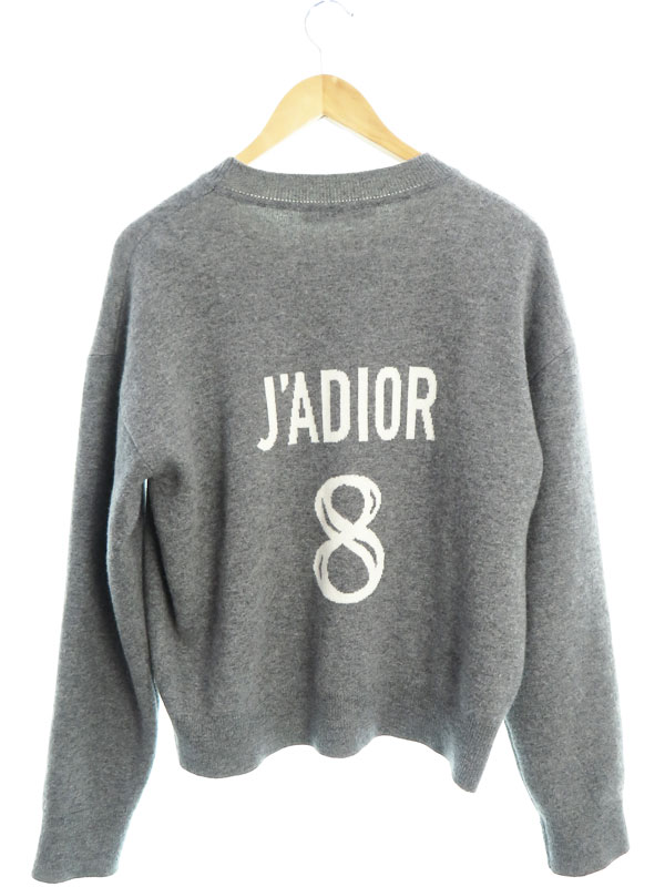 【Christian Dior】クリスチャンディオール『ロゴ ボクシーセーター J’ADIOR 8 カシミヤ混 長袖ニット sizeF38』924S55AM009 レディース 1週間保証【中古】のサムネイル