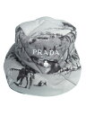 【PRADA】プラダ『Re Nylon キルティングバケットハット sizeXL』2HC252 20YE 2021 レディース メンズ 帽子 1週間保証【中古】