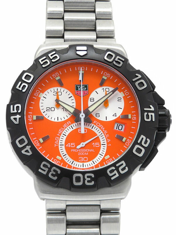 【TAG Heuer】タグホイヤー『フォーミュラ1 クロノグラフ』CAH1113.BA0850 メン ...